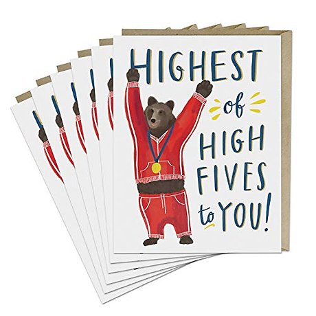 6-Pack Em & Friends Highest of High Fives Card