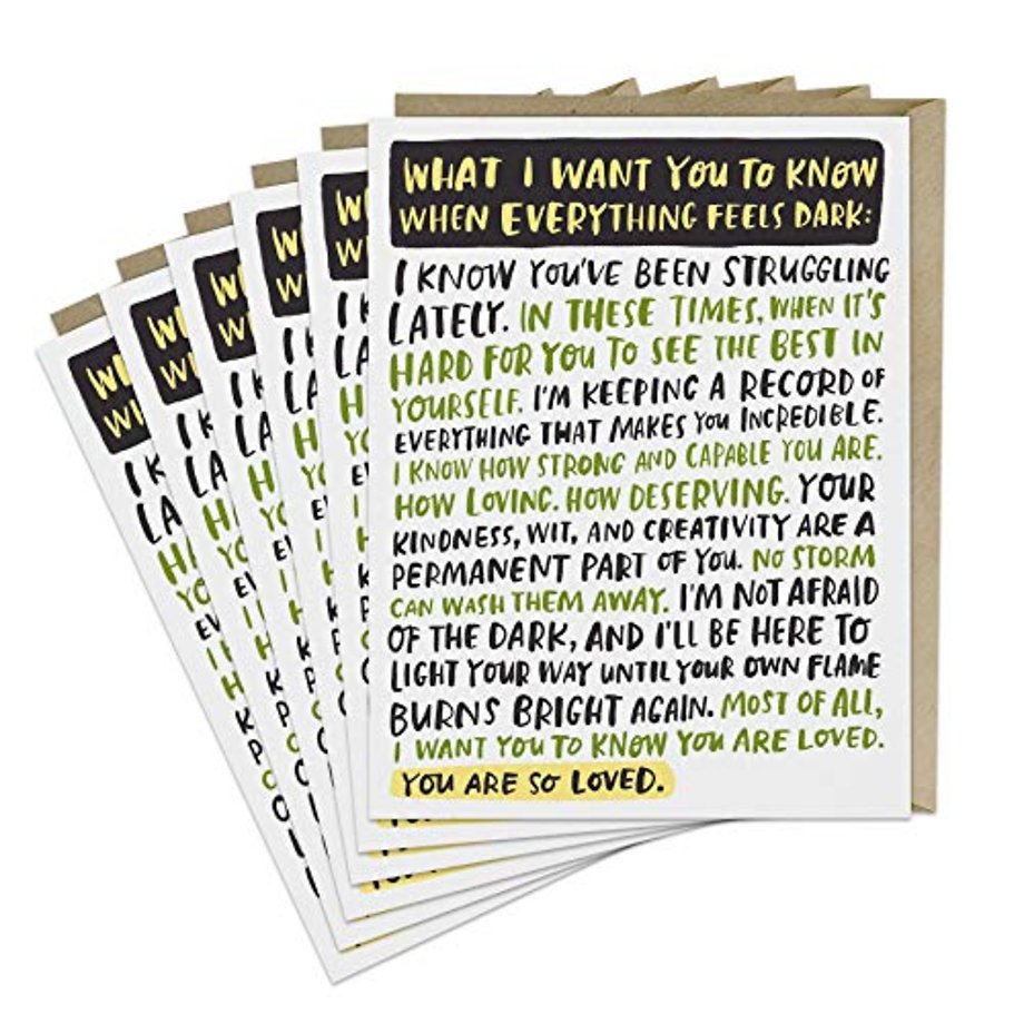 6-Pack Em & Friends Everything Dark Empathy Card