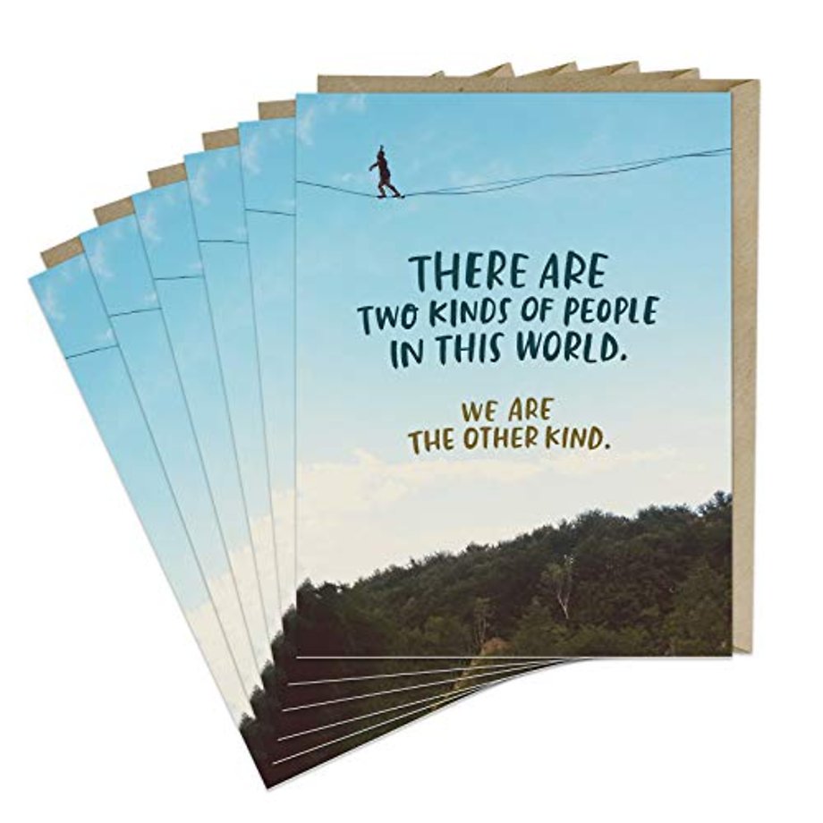 6-Pack Em & Friends Two Kinds of People Card
