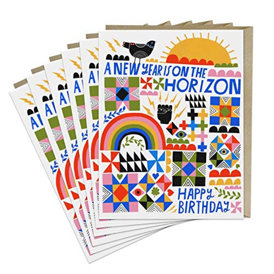 6-Pack Lisa Congdon for Em & Friends Women A New Year Card