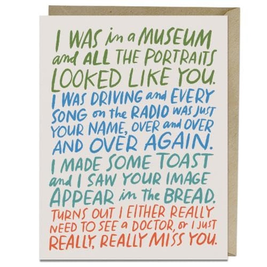 6-Pack Em & Friends Really Miss You Card