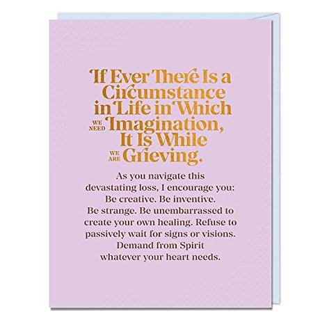 6-Pack Elizabeth Gilbert If Ever A Circumstance Card