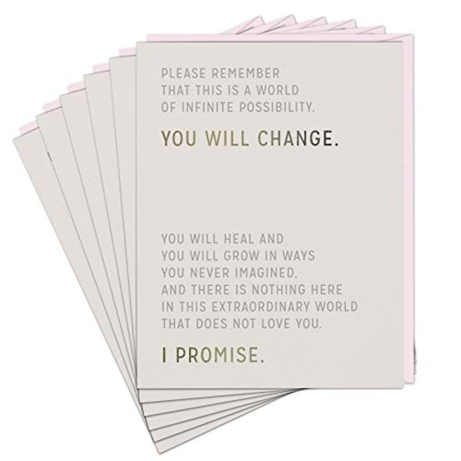 6-Pack Elizabeth Gilbert You Will Change Card