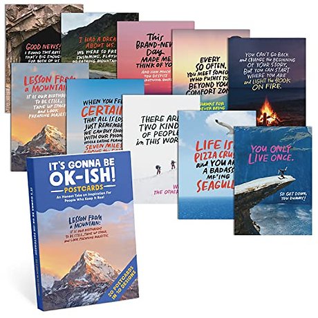 Em & Friends Reasonable Achievement Postcard Book, 20 Postcards Book