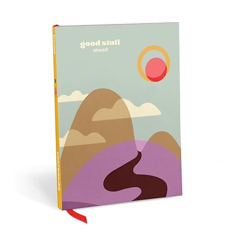 Em & Friends Good Stuff Ahead Blank Journal
