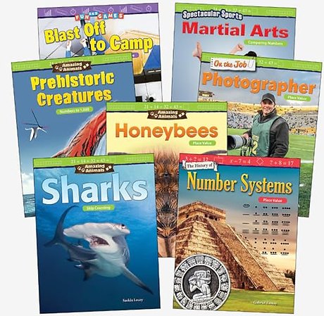 Place Value: Grades 2-3 (7-Book Set)