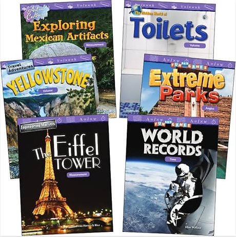 Measurement & Data: Grades 4-5 (6-Book Set)