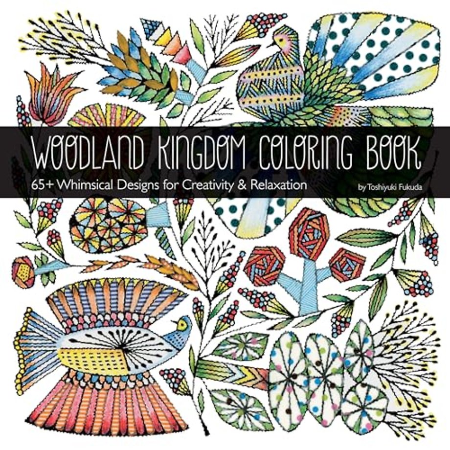 Woodland Kingdom Coloring Book