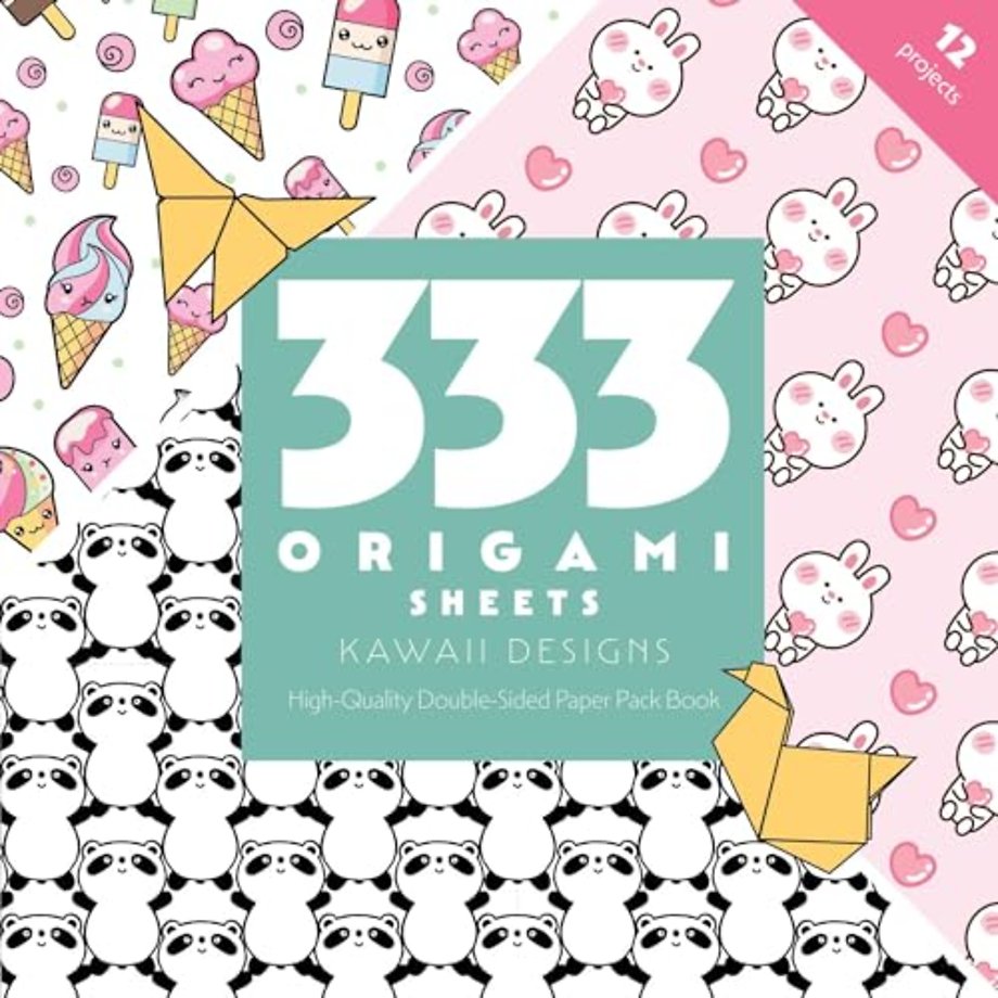 333 Origami Sheets Kawaii Designs