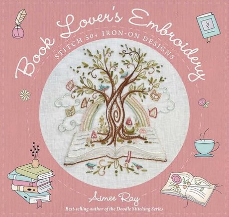 Book Lover's Embroidery