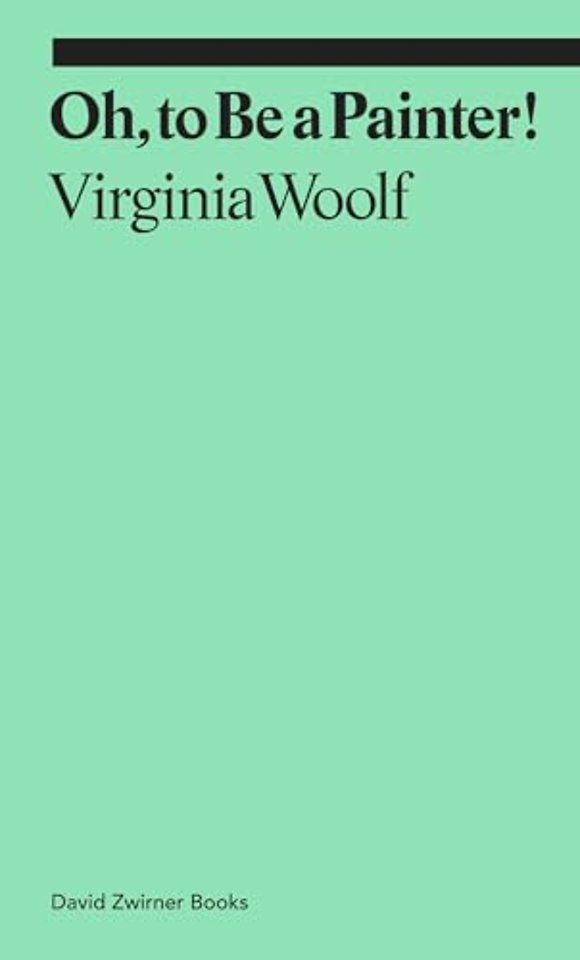 Oh, To Be a Painter!