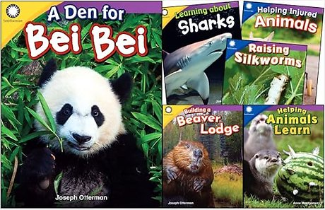 Smithsonian Informational Text: Animals Grades K-1: 6-Book Set