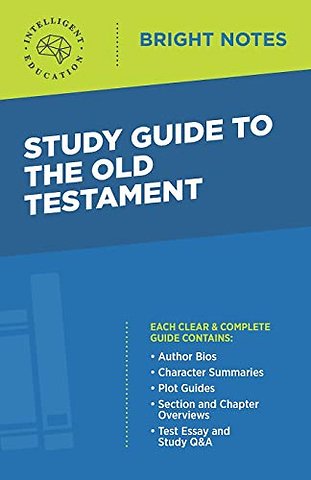 Study Guide to the Old Testament