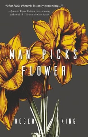Man Picks Flower
