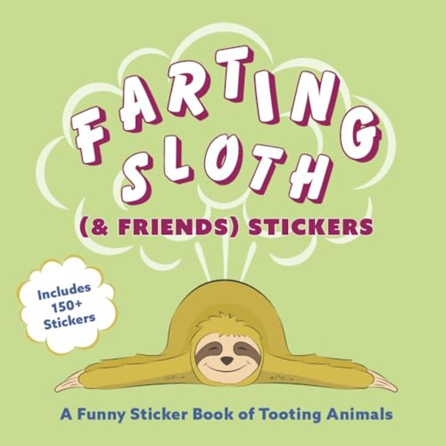 Farting Sloth (& Friends) Stickers