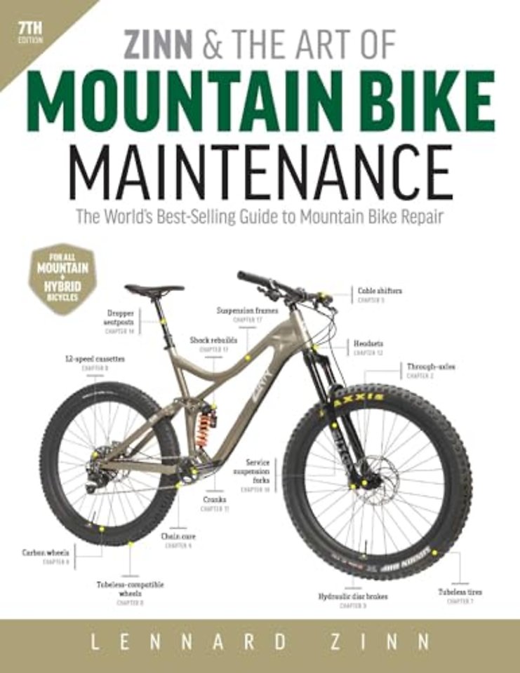 Zinn and the Art of Mountain Bike Maintenance, 7th Edition