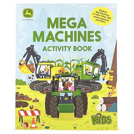 John Deere Kids Mega Machines Activity Book