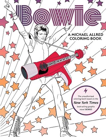 BOWIE: A Michael Allred Coloring Book