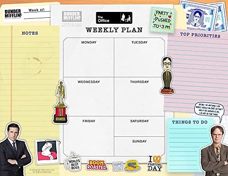 Office: Weekly Planner Notepad