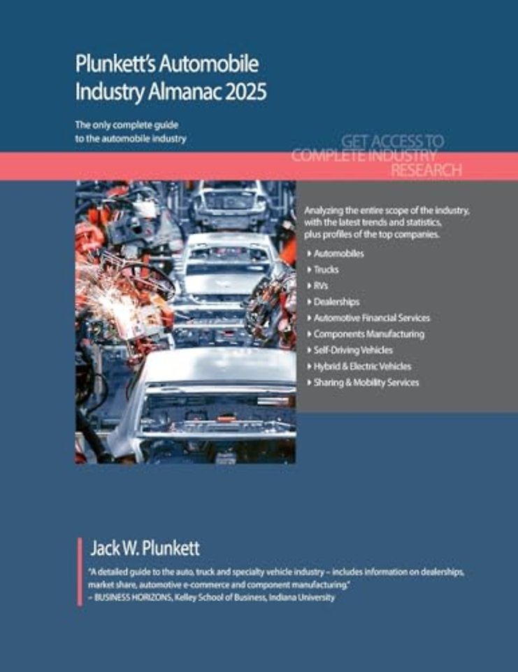 Plunkett`s Automobile Industry Almanac 2025