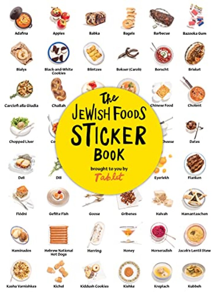 The Jewish Foods Sticker Book
