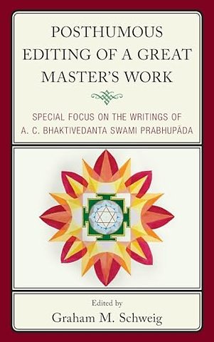 Posthumous Editing of a Great Master's Work