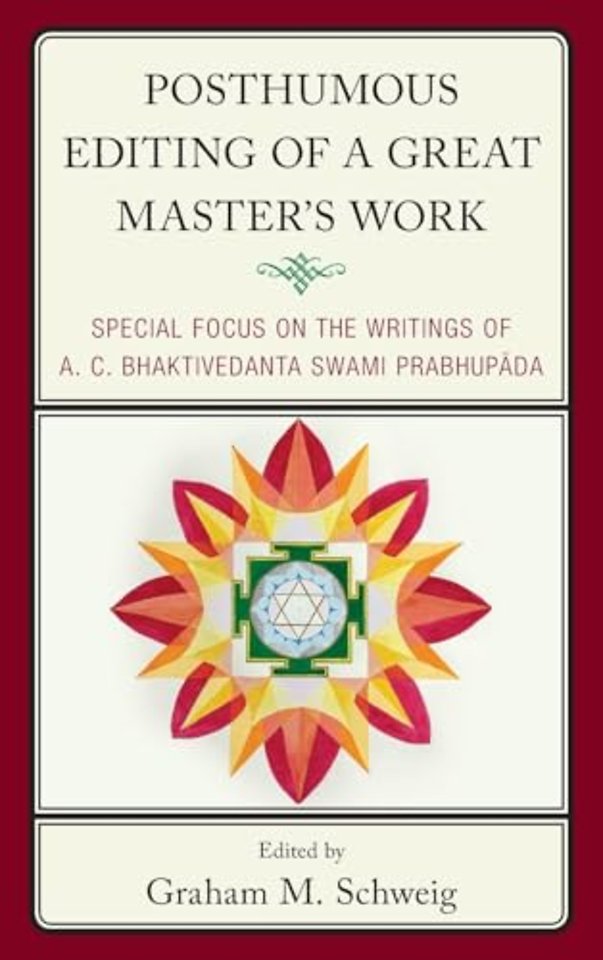 Posthumous Editing of a Great Master's Work