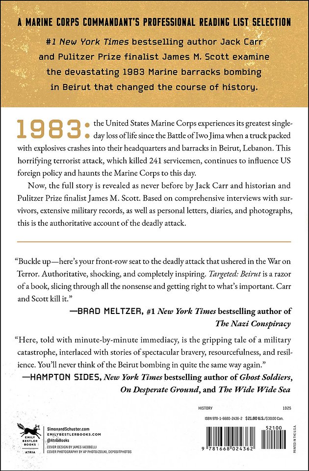 Targeted: Beirut: The 1983 Marine Barracks Bombing and the Untold Origin Story of the War on Terror