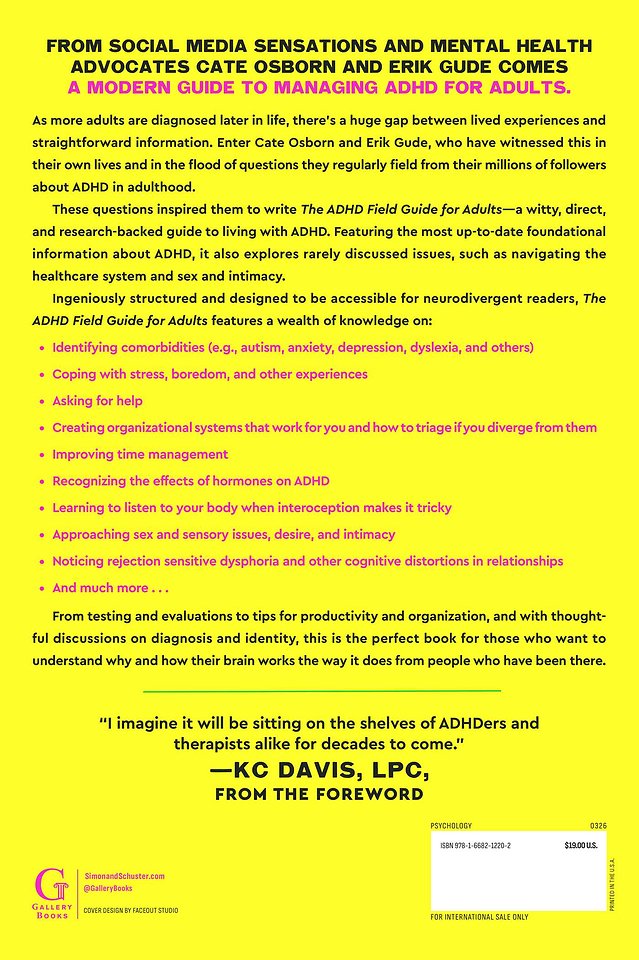 The ADHD Field Guide for Adults