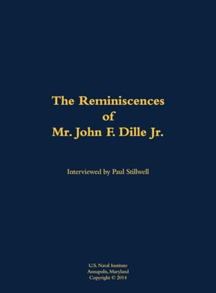The Reminiscences of Mr. John F. Dille Jr.