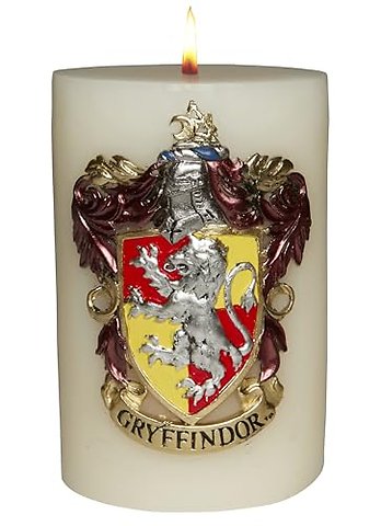 Harry Potter Gryffindor Sculpted Insignia Candle