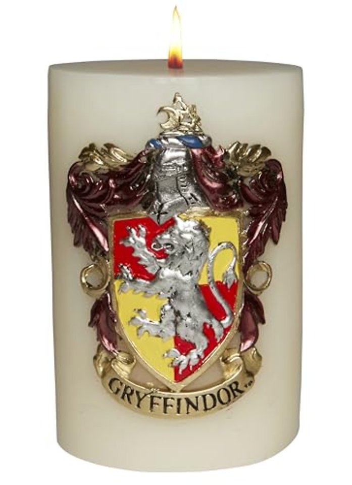 Harry Potter Gryffindor Sculpted Insignia Candle