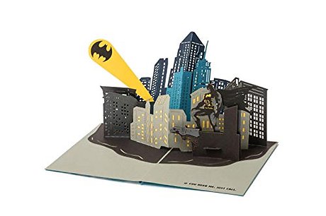 DC Comics: Bat Signal Pop-Up Card