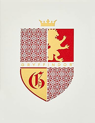 Harry Potter: Gryffindor Laser Die-Cut Card