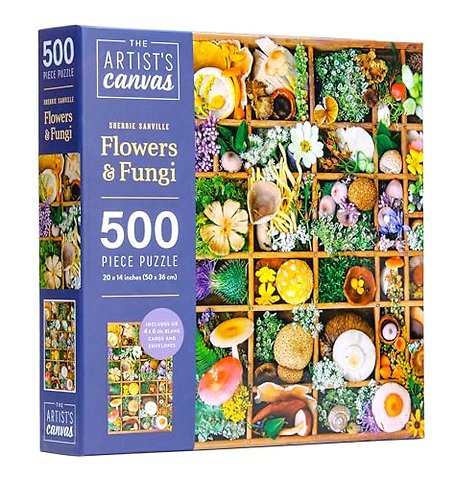 Flowers and Fungi Jigsaw Puzzle