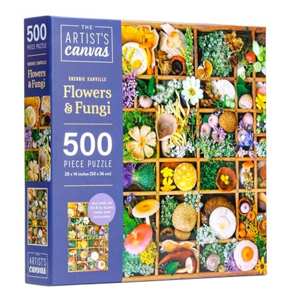 Flowers and Fungi Jigsaw Puzzle