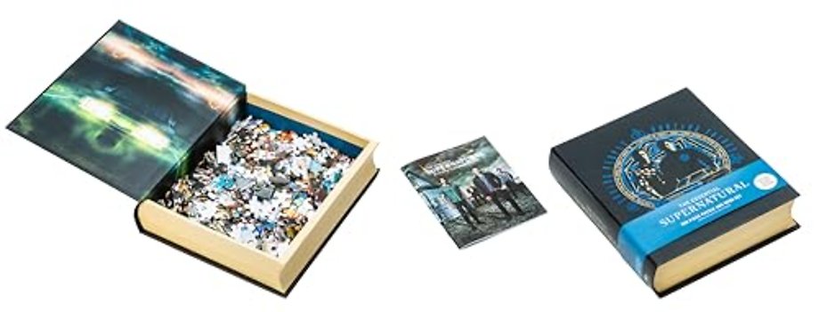 Essential Supernatural Puzzle and Book Set