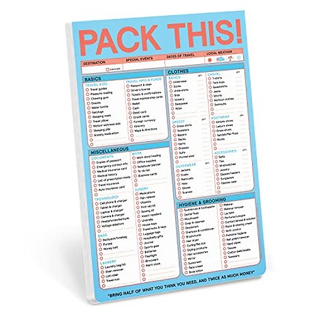 Knock Knock Pack This (Refresh) Classic Pad (Pastel Edition)