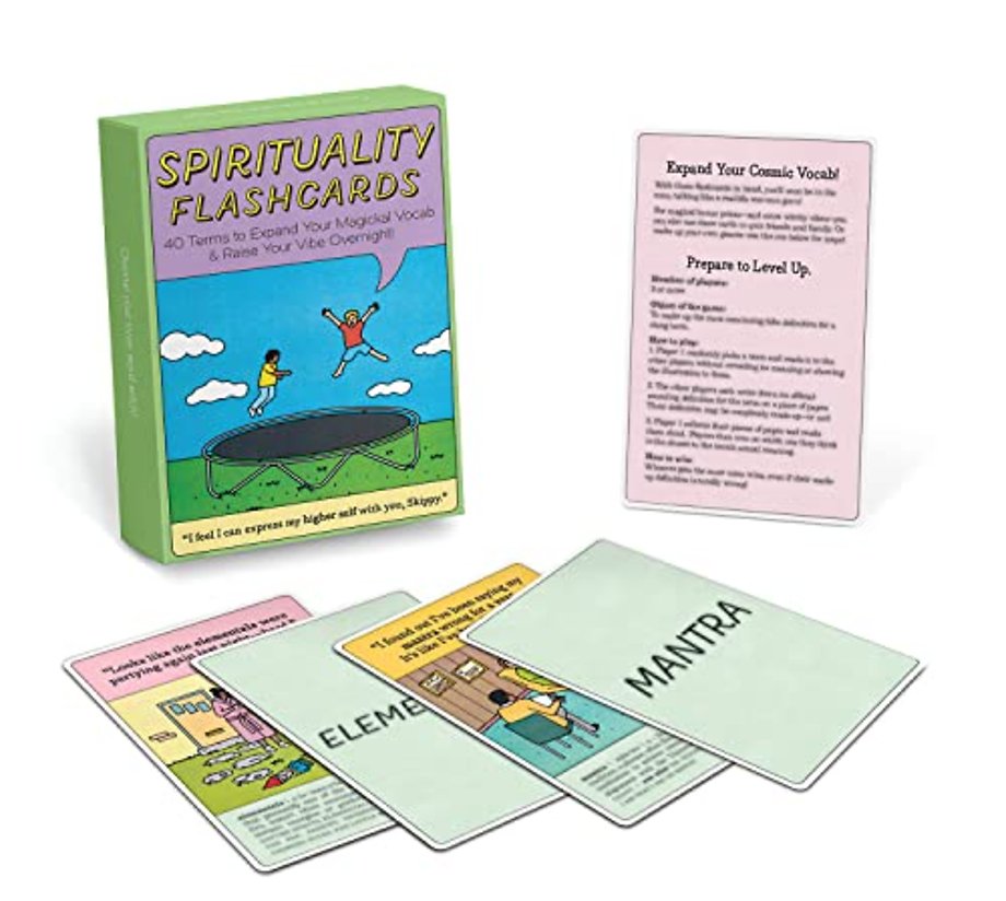Knock Knock Spirituality Flashcards Deck, 40 Cards