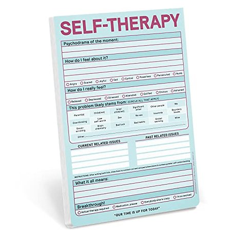 Knock Knock Self-Therapy Pad (Pastel Version)