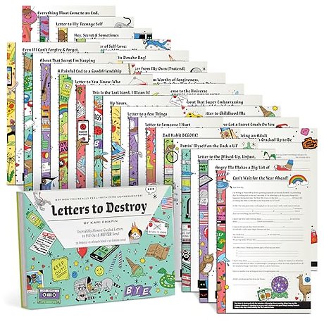 Knock Knock Letters to Destroy Journal
