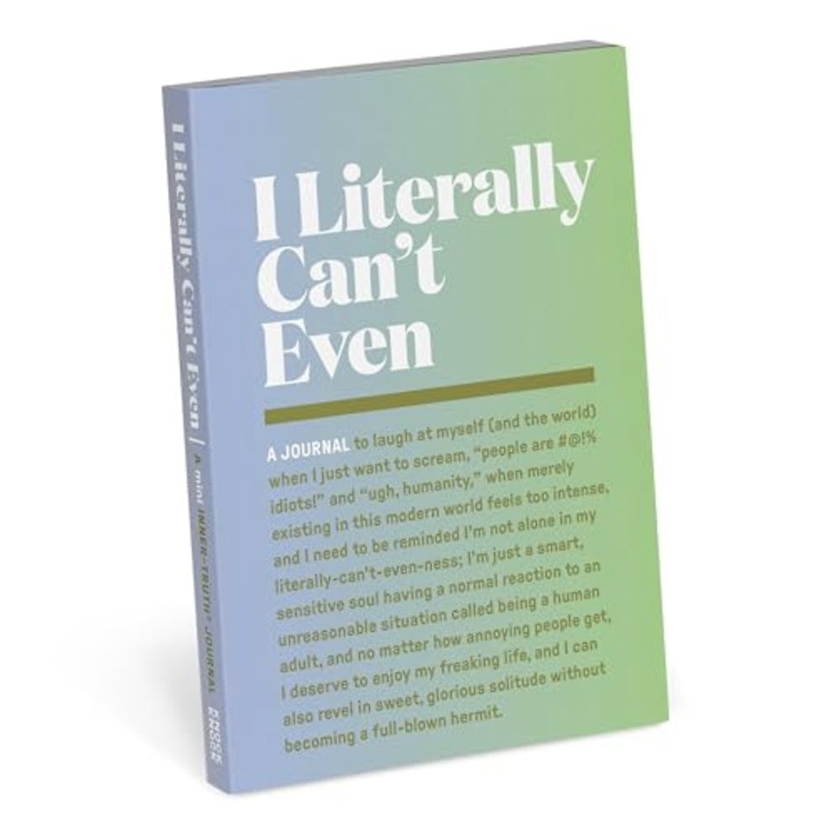 Knock Knock Literally Can’t Even Mini Inner Truth Journal (Pastel Version)