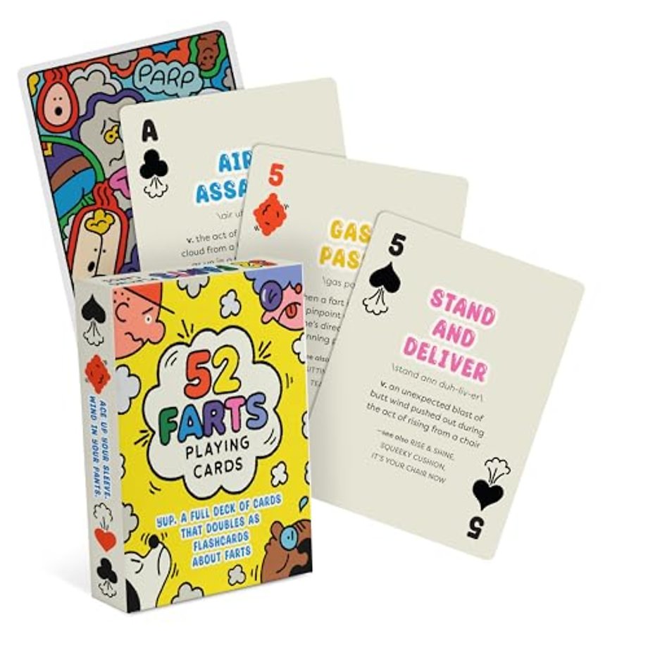 Knock Knock Kids Fart Card Deck Fart Deck