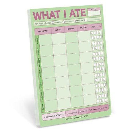 Knock Knock What I Ate Pad (Pastel Version)