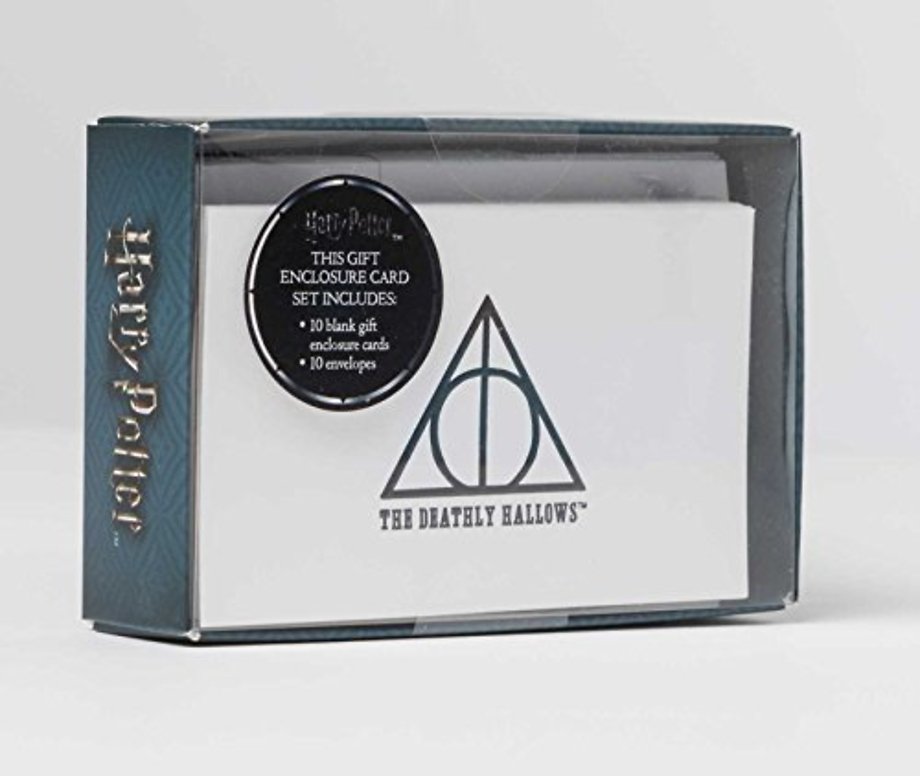 Harry Potter: Deathly Hallows Foil Gift Enclosure Cards