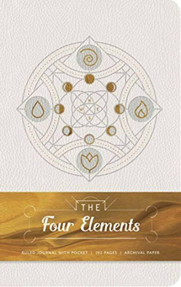 The Four Elements Hardcover Ruled Journal