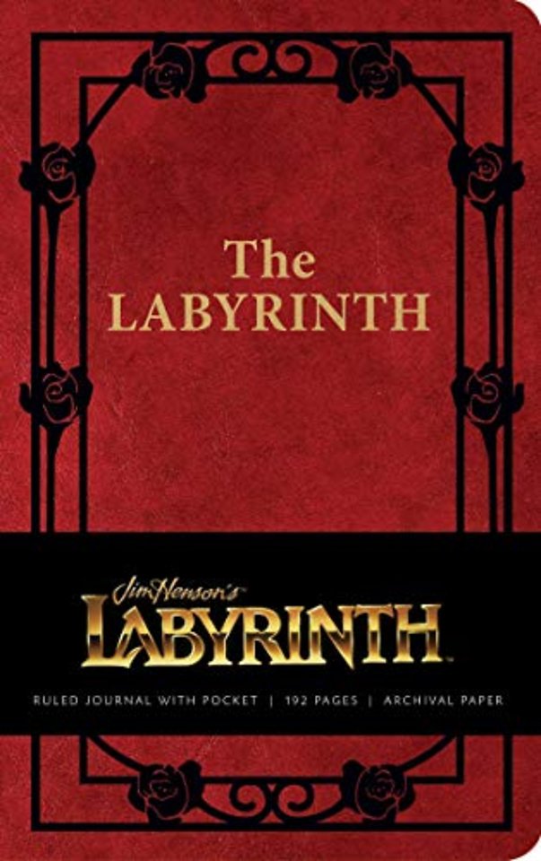Labyrinth Hardcover Ruled Journal