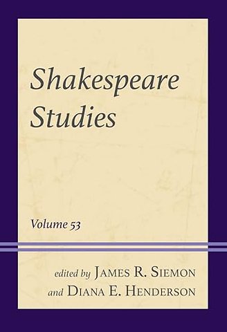 Shakespeare Studies