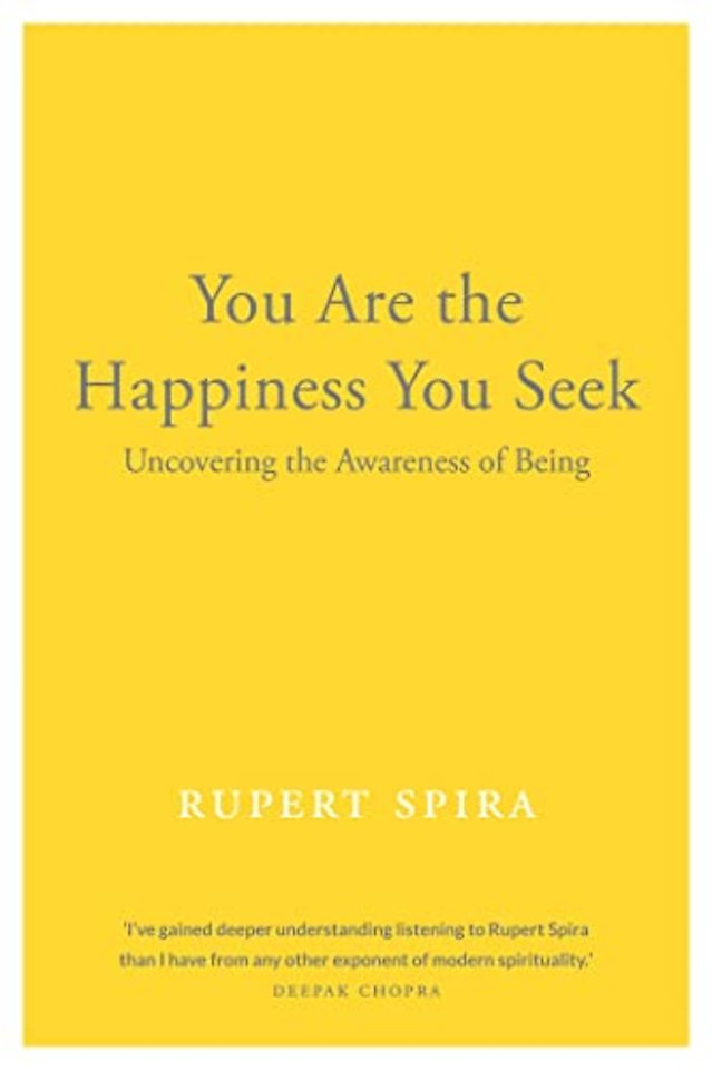 You Are the Happiness You Seek