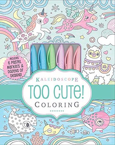 Kaleidoscope: Too Cute! Coloring